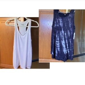 2 Exercise Tank Tops, Old Navy & Head Athletic Size M